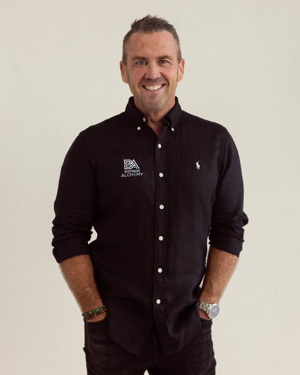 Troy Fazakerley at his desk
